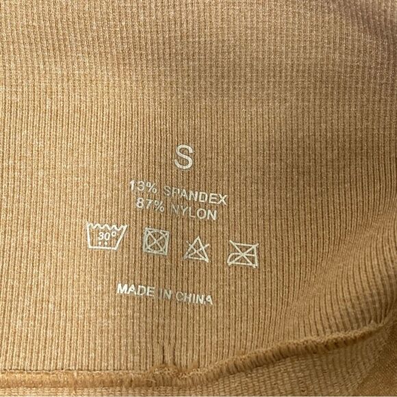 NVGTH Beige Performance Seamless Leggings Women's Size Small - Picture 8 of 14